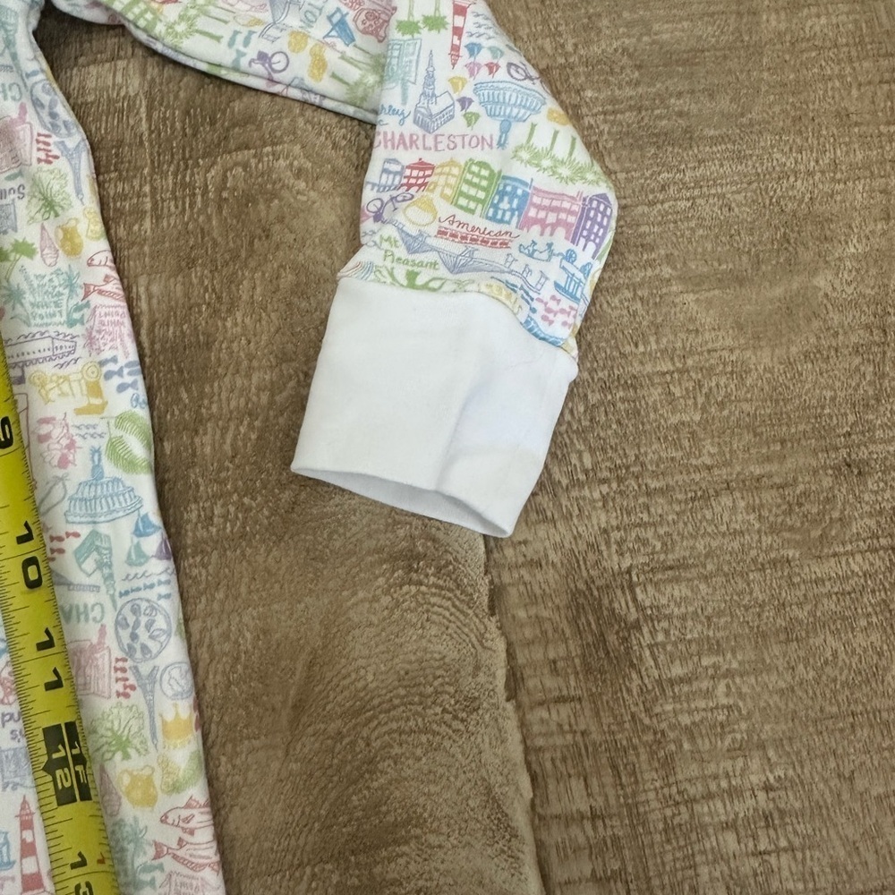 Joy Street Kids Charleston Zipper Pajamas | Size 12–18 Months - Picture 4 of 15